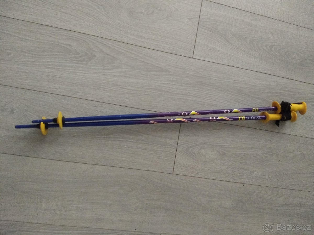 Prodám starší sjezdové dětské hůlky