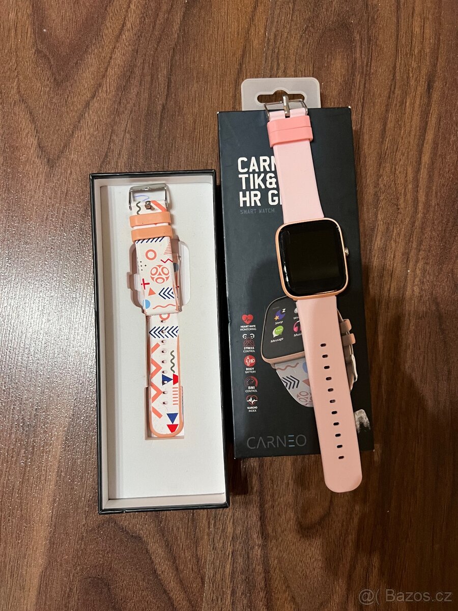 Chytré hodinky CARNEO TIK&TOK HR - dívčí