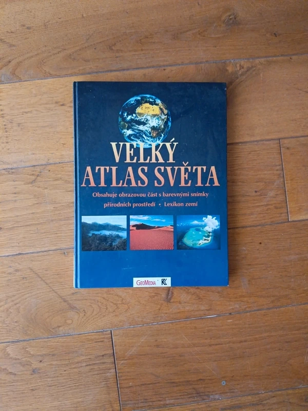 Velký atlas světa Geomedia