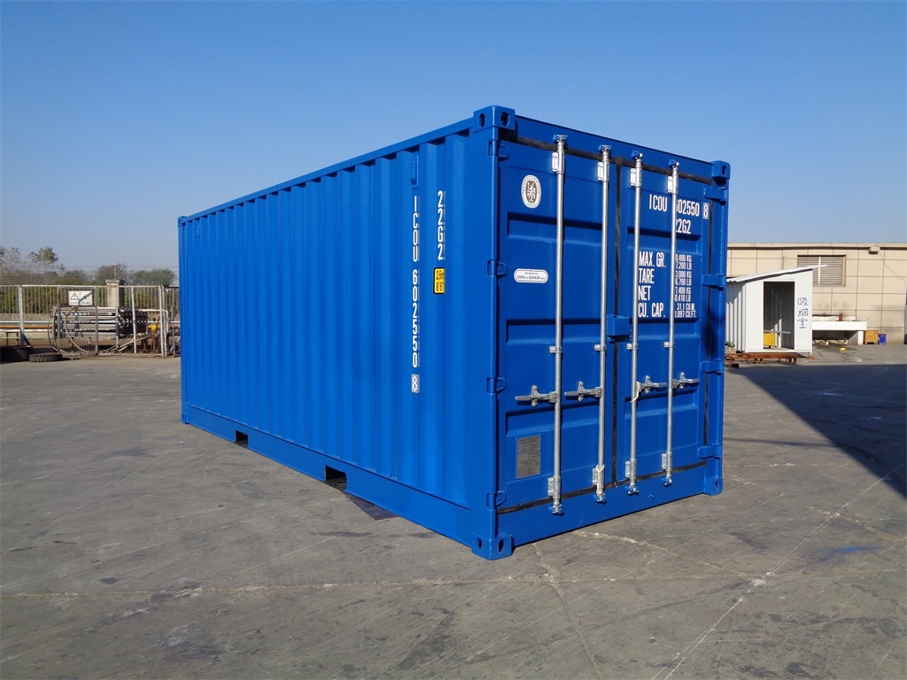 Lodní kontejner 20'DV modrý