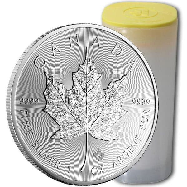 Maple leaf 1 Oz stříbrná mince 2020