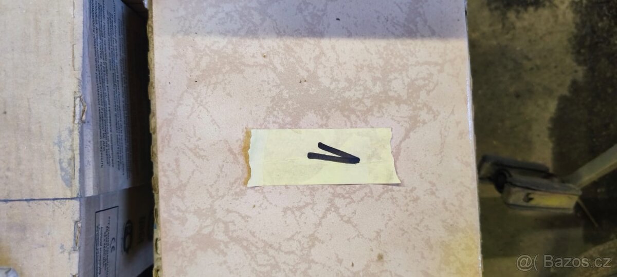 Dlažba a obklady zbytky