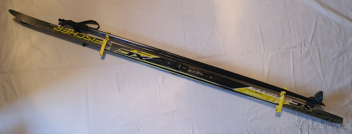Set běžeckých lyží FISCHER XC CROWN, 188 cm + hůlky 145 cm