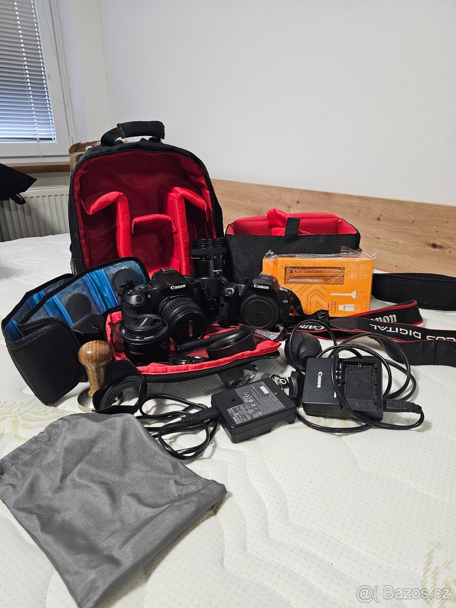 Canon eos 1000D + eos 60D