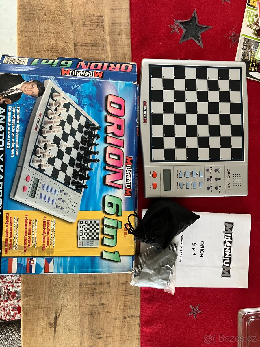 Prodám elektronické šachy+jiné hry