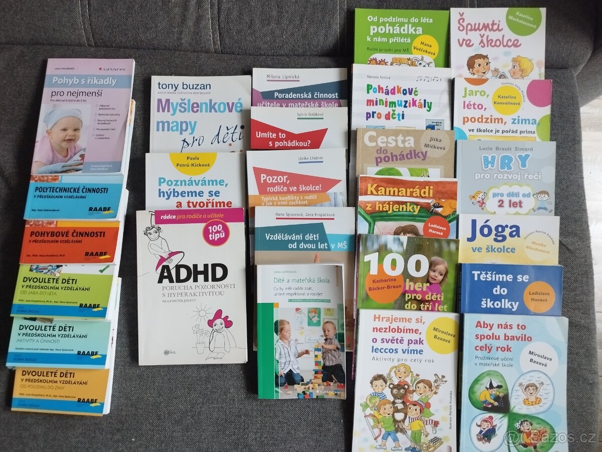 Předškolní vzdělávání, knihy pro učitele MŠ