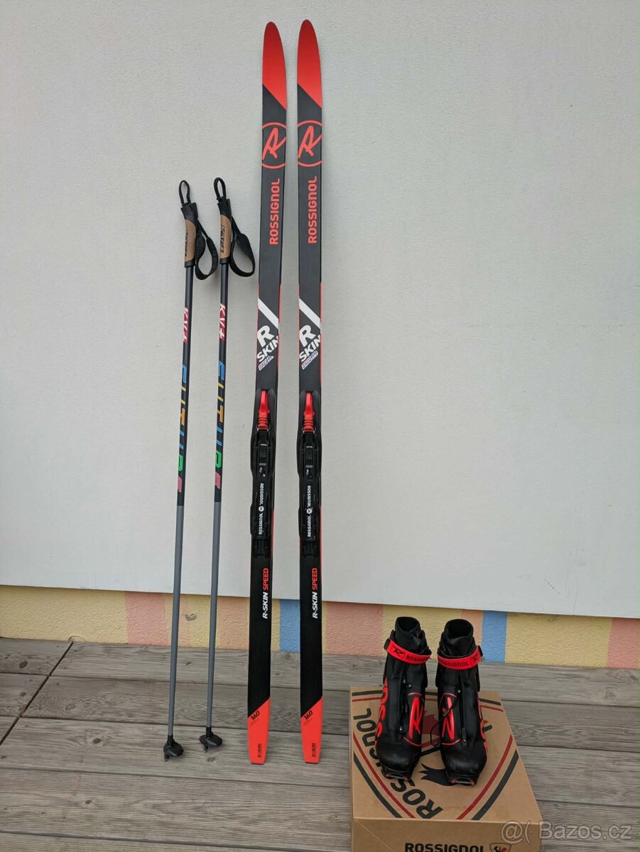 Juniorský běžkařský set Rossignol