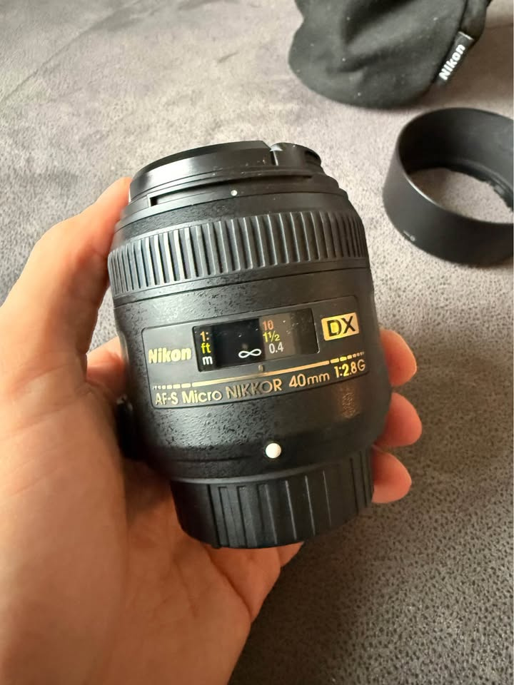 Nikon objektiv 40mm