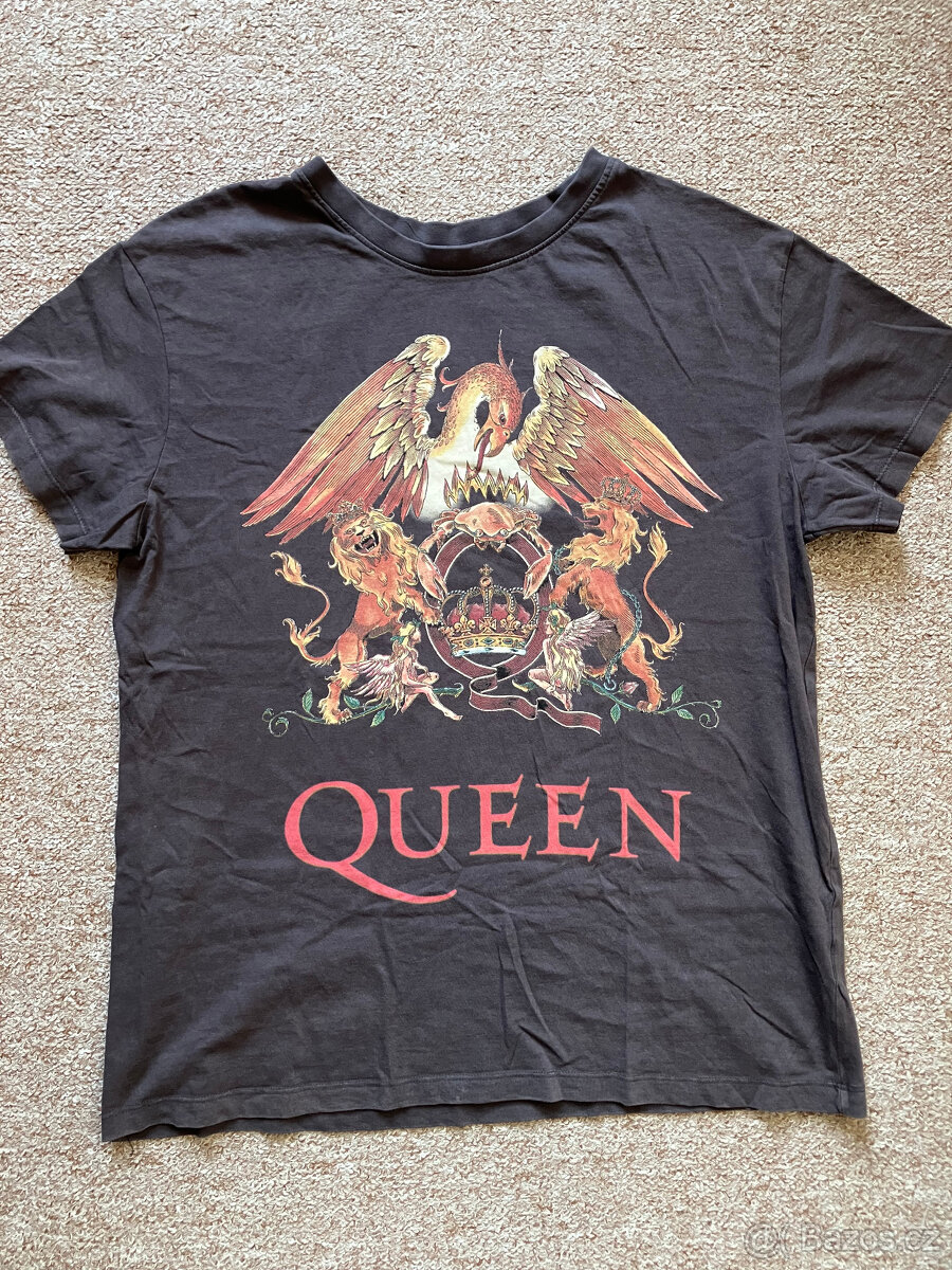 Triko QUEEN, CROPP, vel. L, šedé