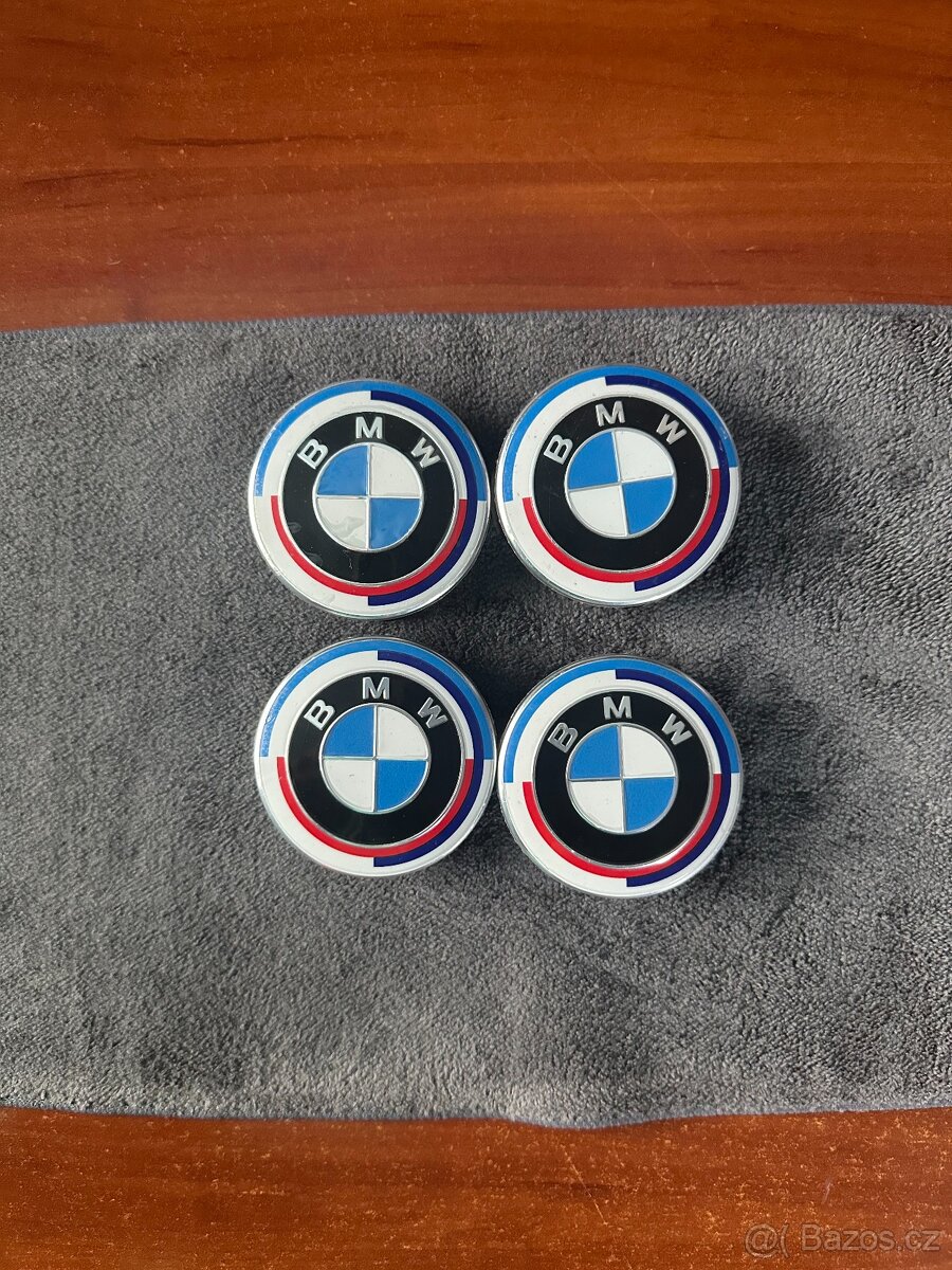 Středové pokličky 56mm - BMW M-power Výročí 50 let