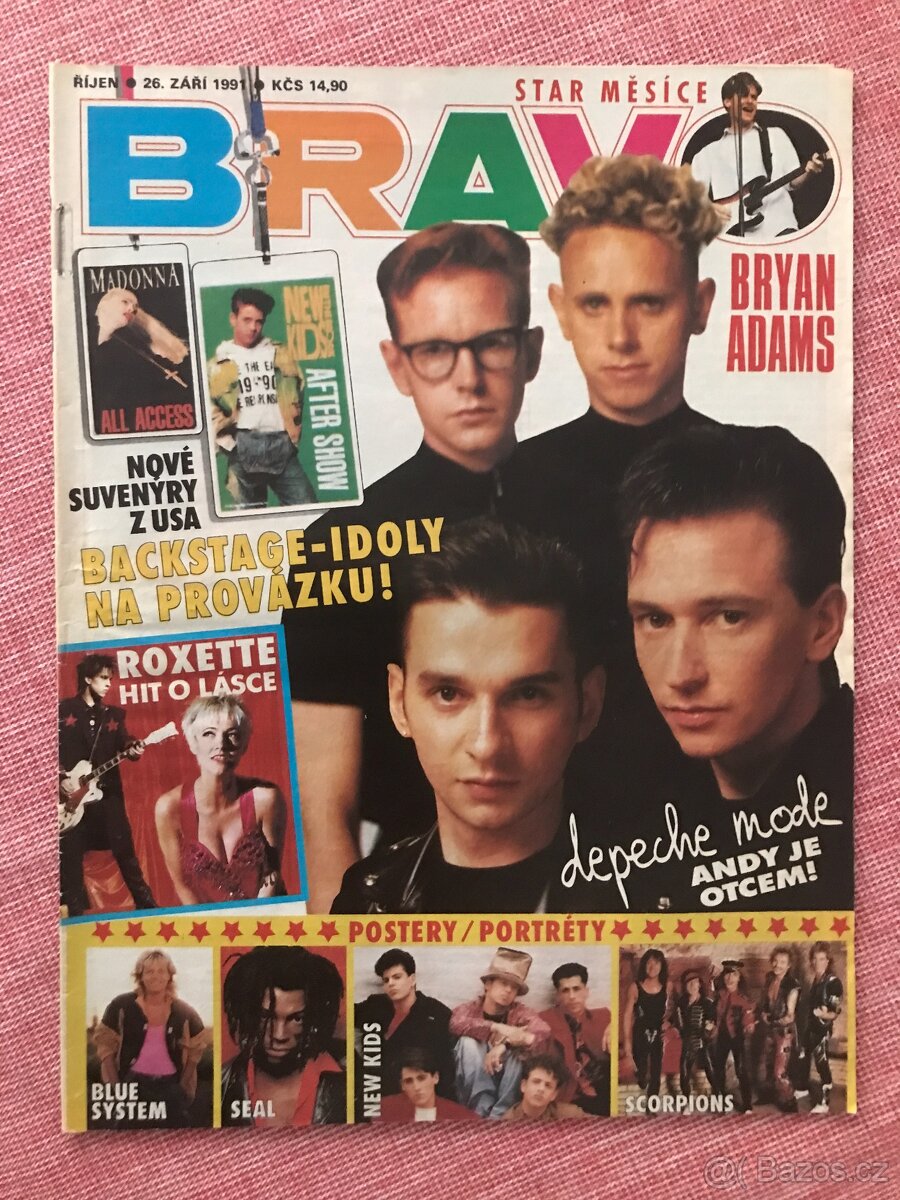 Bravo 1/1991. První vydané číslo.