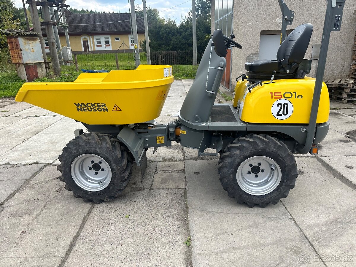 Dempr,dumperWacker Neuson 1501
