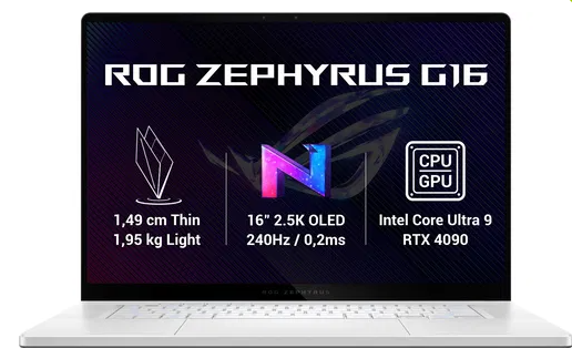 ASUS ROG Zephyrus G16, RTX 4090