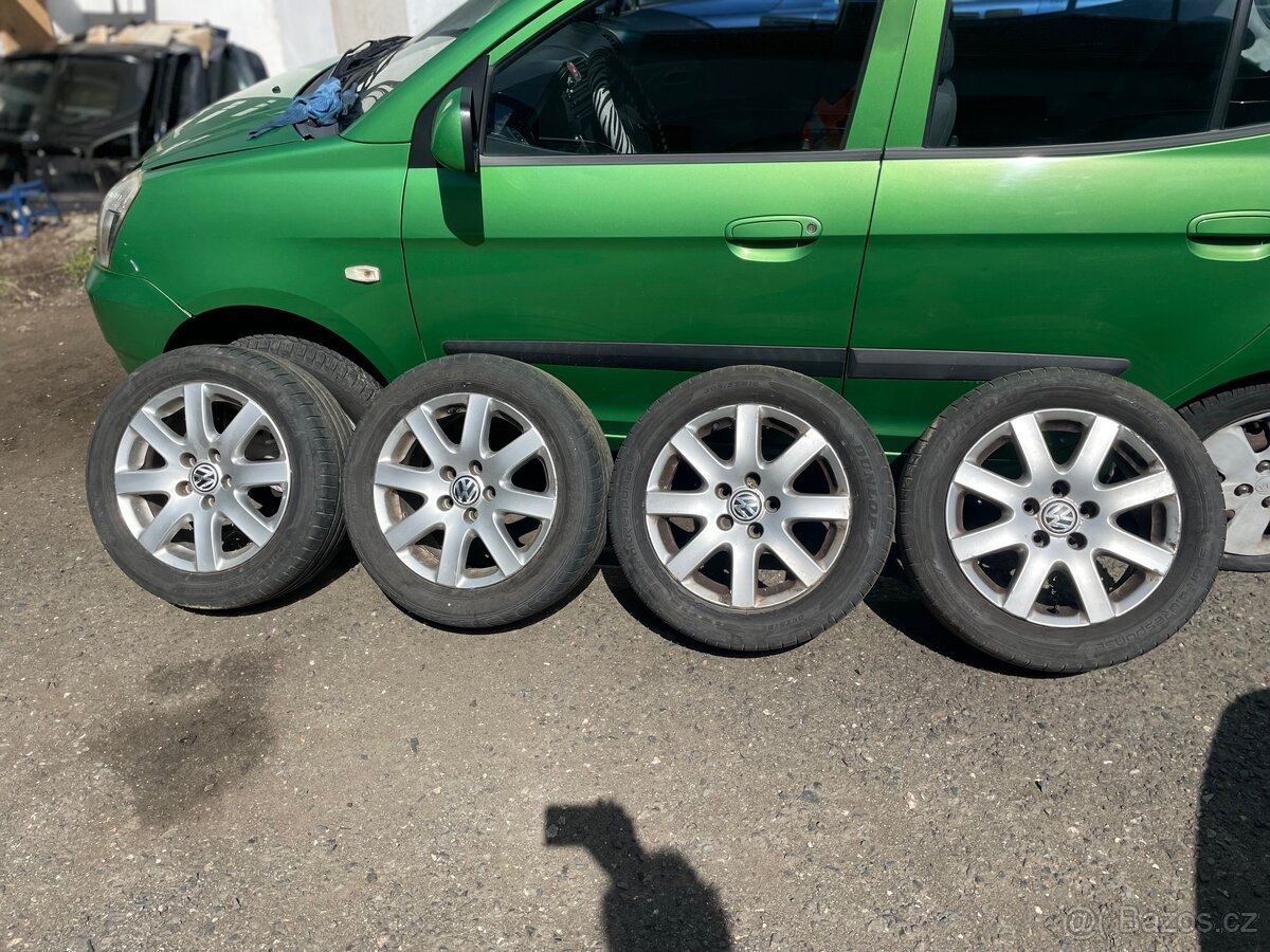 Oroginál Alu kola VW 5x112 205/55 r16