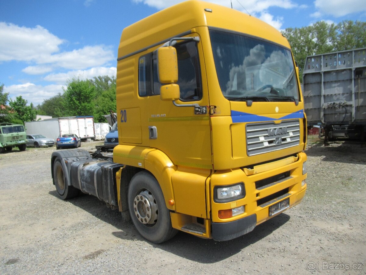 MAN TGA 18.410 standart,manuál,hydraulika