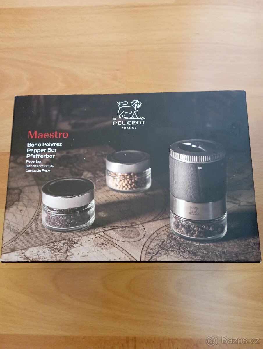 Peugeot Dárková souprava MAESTRO s mlýnkem na pepř u'Select