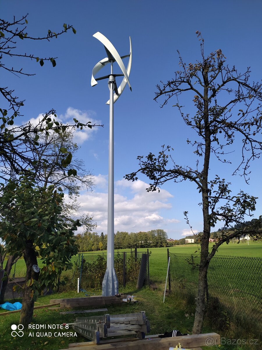 Větrná elektrárna generátor turbína- Nová cena