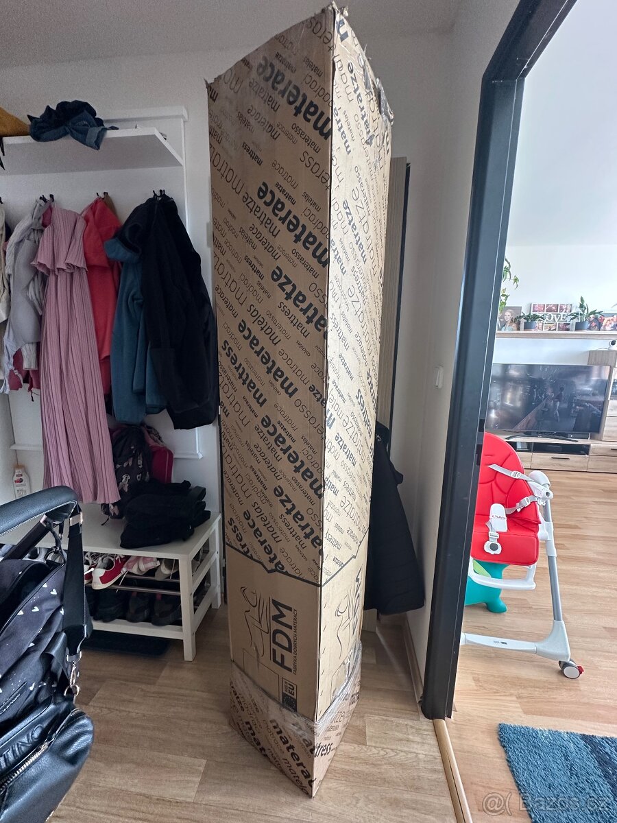 Taštičková matrace LIVE MAX 180x200 cm s kokosem 27cm