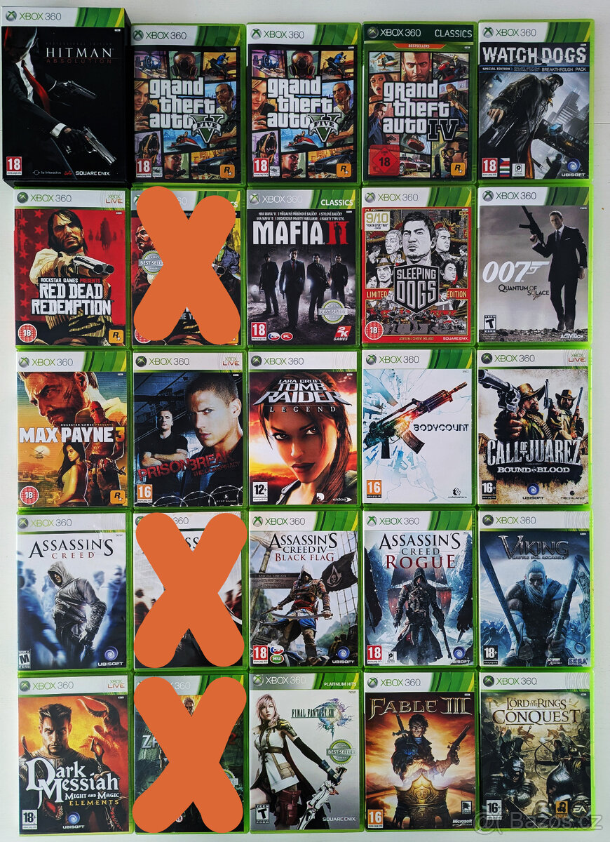 Akční hry na Xbox 360