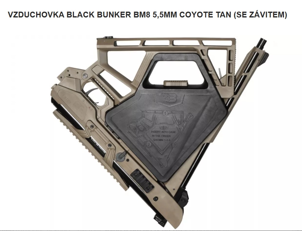 Vzduchovka 29 J Black Bunker BM8 5,5mm Coyote Tan
