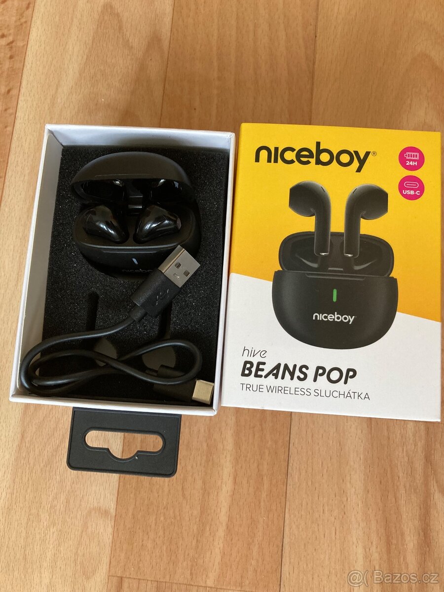 Sluchátka NICEBOY zánovní