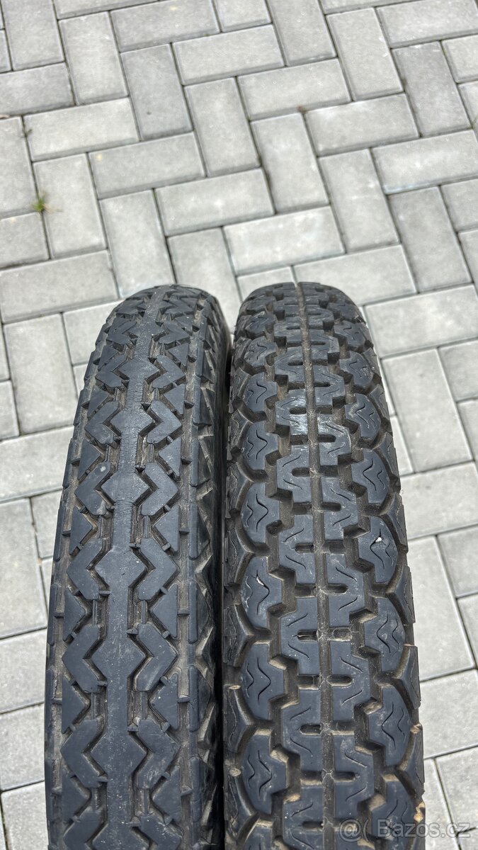 Harley, Indian, Jawa - pneumatiky 4x18 Dunlop, Vredestein