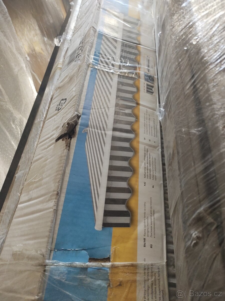 Markýza 3m x 2m bílo šedá- nová