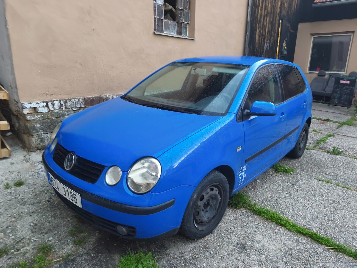 VW polo 2002 na díly