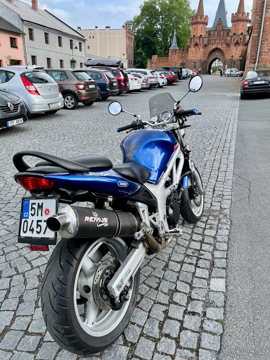 Suzuki SV650n 2001, Nová STK, po servisu