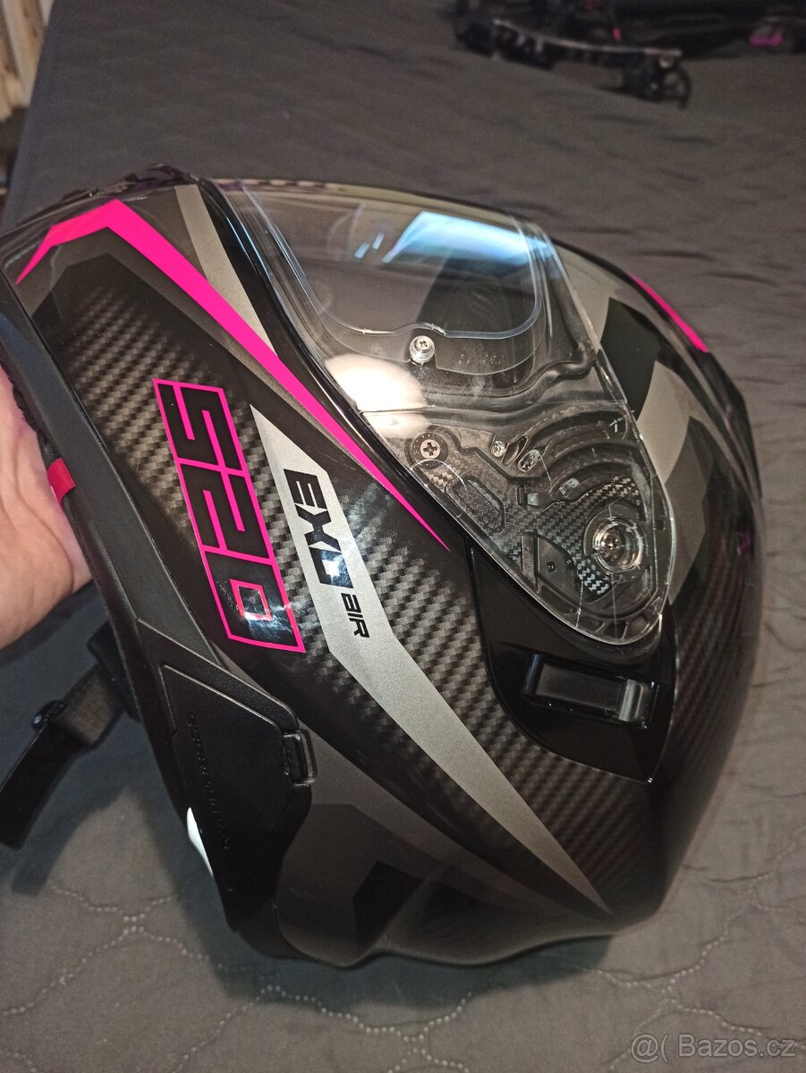 Helma SCORPION EXO-520 EVO AIR TERRA černo/stříbrno/čer