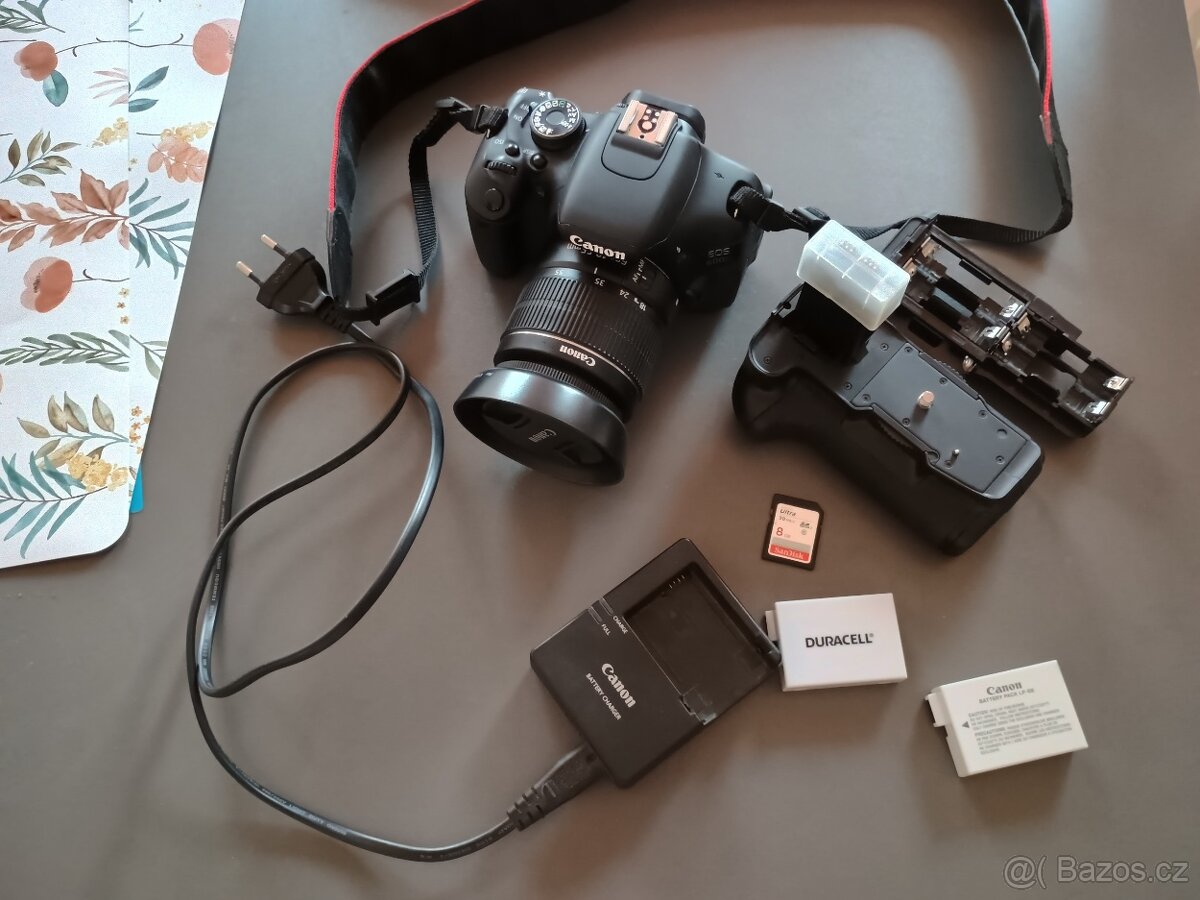 Canon EOS 600D - 18-55 DC III + příslušenství