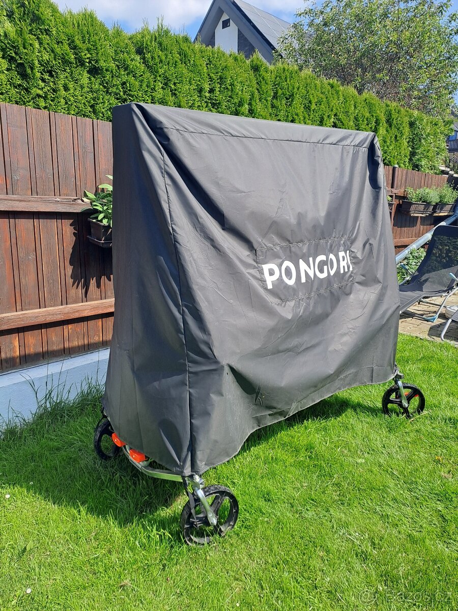 Venkovní stul na stolní tenis(pingpong)+obal,jako nový