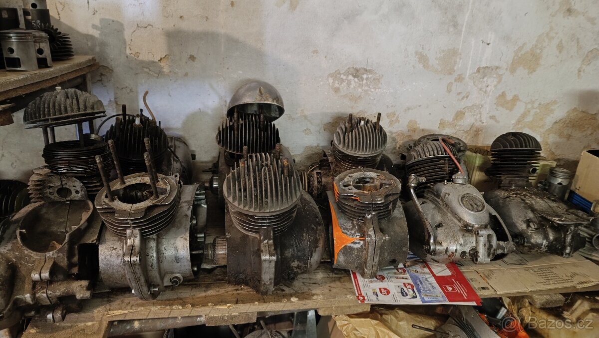 JAWA - MOTORY 350, 250, 175
