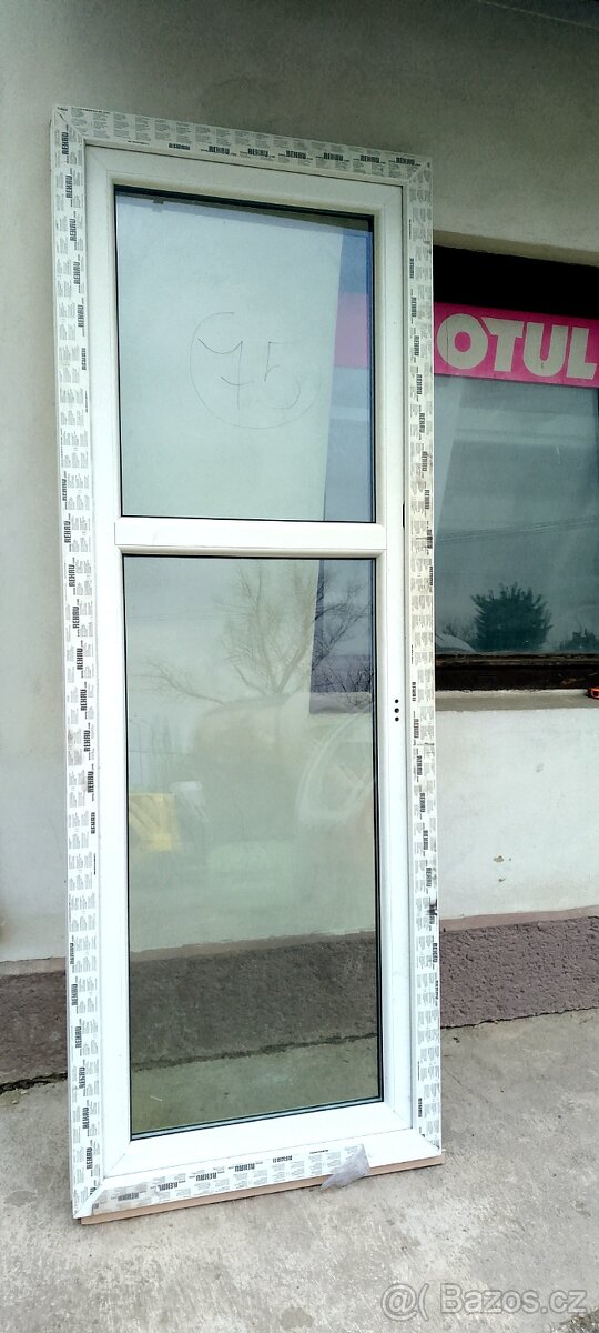 Balkon dveře, nepoužité