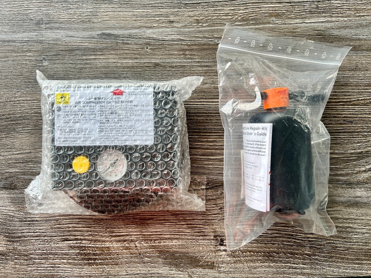 Tyre repair kit - Toyota ( 12V ) - kompresor + gel