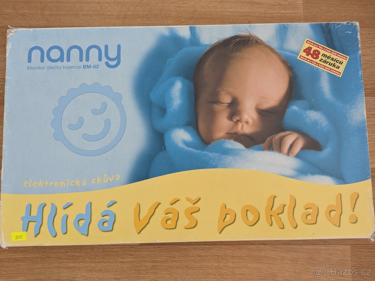 Nanny BM-02 monitor dechu