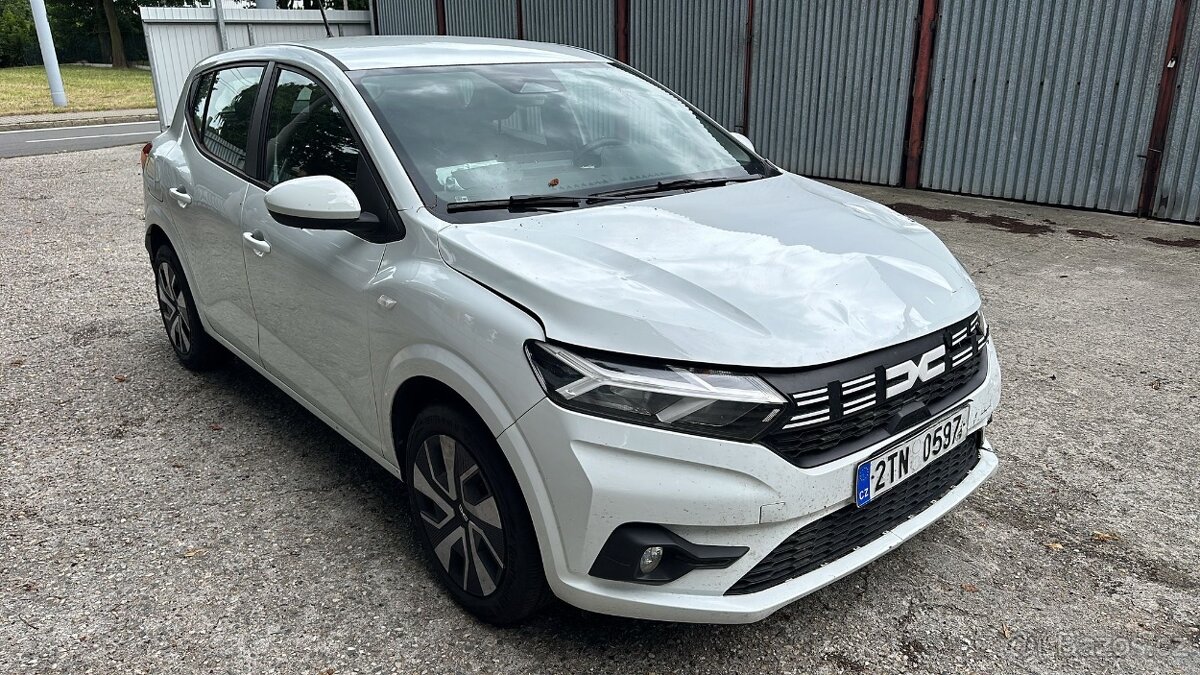 DACIA SANDERO 1,0 LPG,74 KW,ROK 2024,NAJ 56 TKM,KLIMA,DOHODA