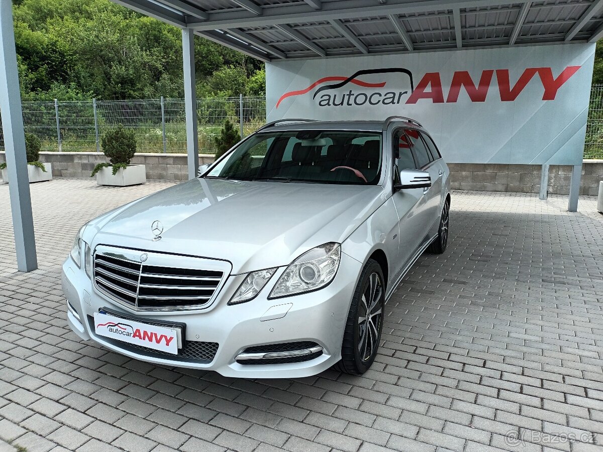 Mercedes-Benz Třídy E 2,1 250CDI 4MATIC,KŮŽE,NAVI