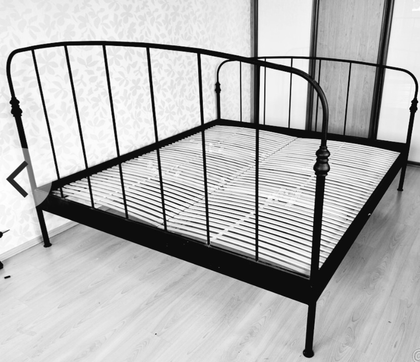 MANZELSKA POSTEL IKEA LILLESAND 180X200 S ROŠTY