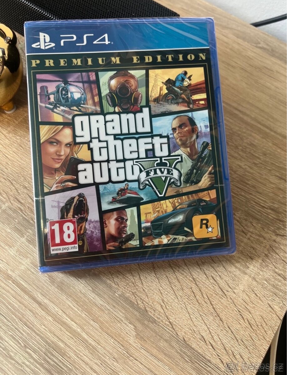 GTA 5 NOVÁ ZABALENÁ - PS4