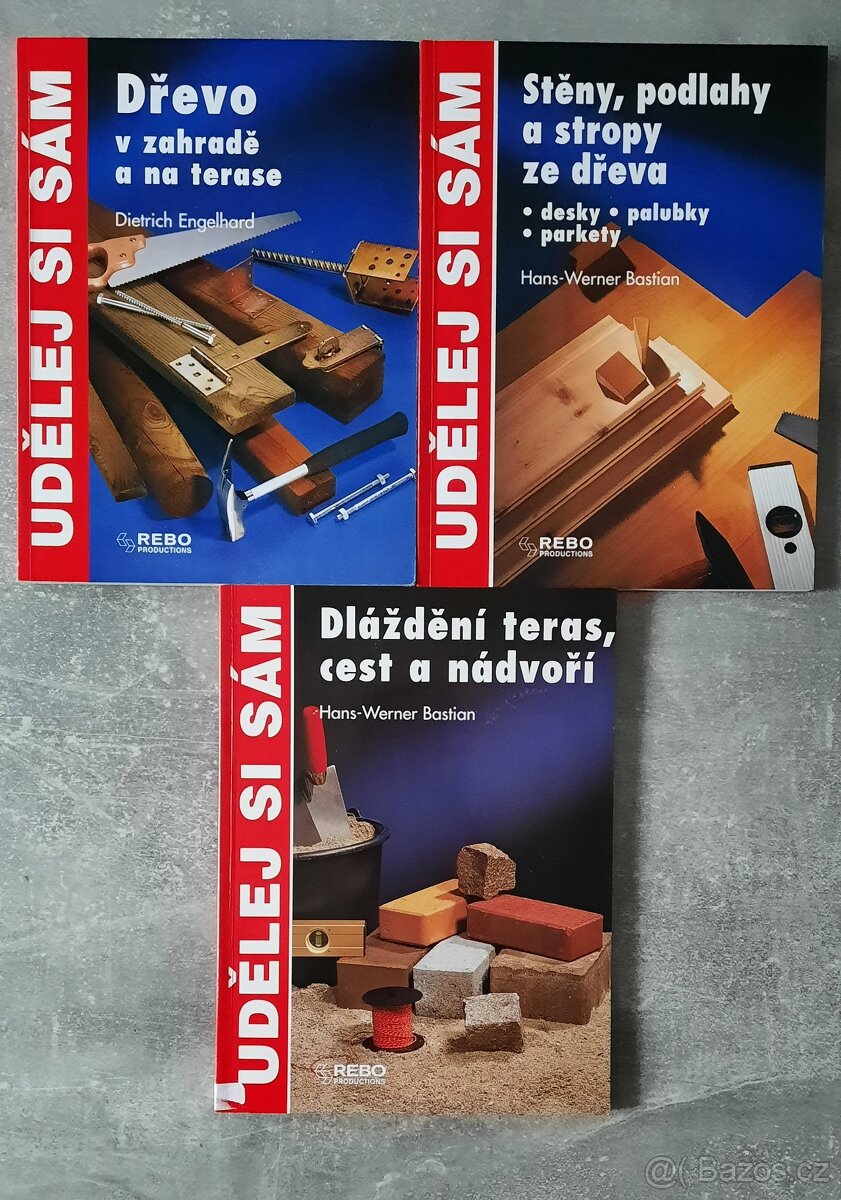 Dláždění cest a nádvoří. Stěny, podlahy a stropy