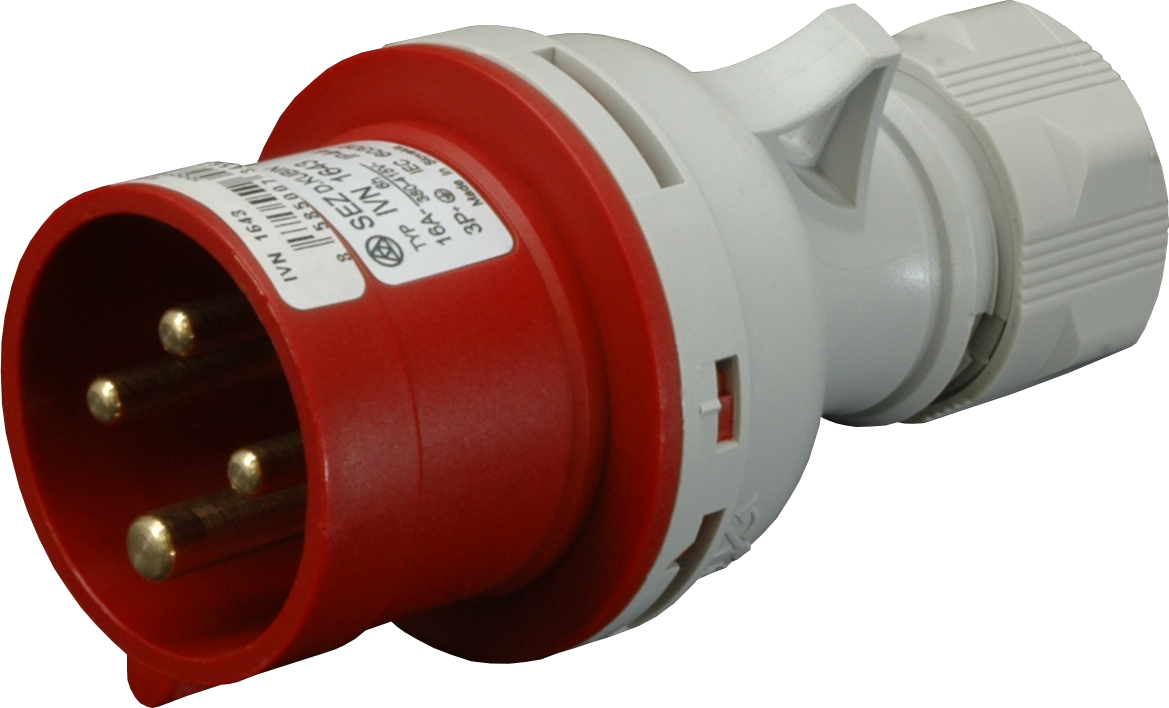 Vidlice SEZ IVN 1643 16A/4P/400V IP44