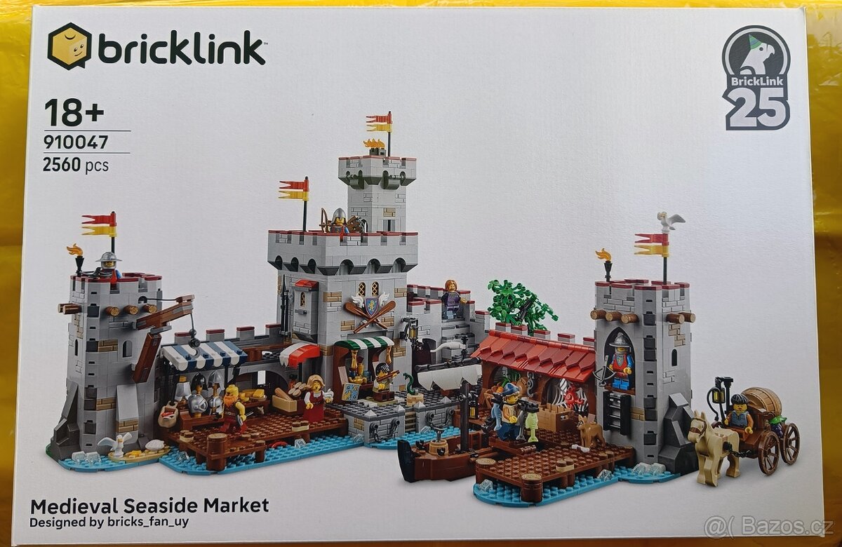 LEGO 910047 Bricklink Středověké tržiště u moře