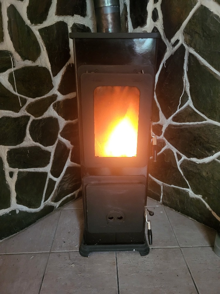 Krbova kamna 5kw - pouzita 1 sezonu