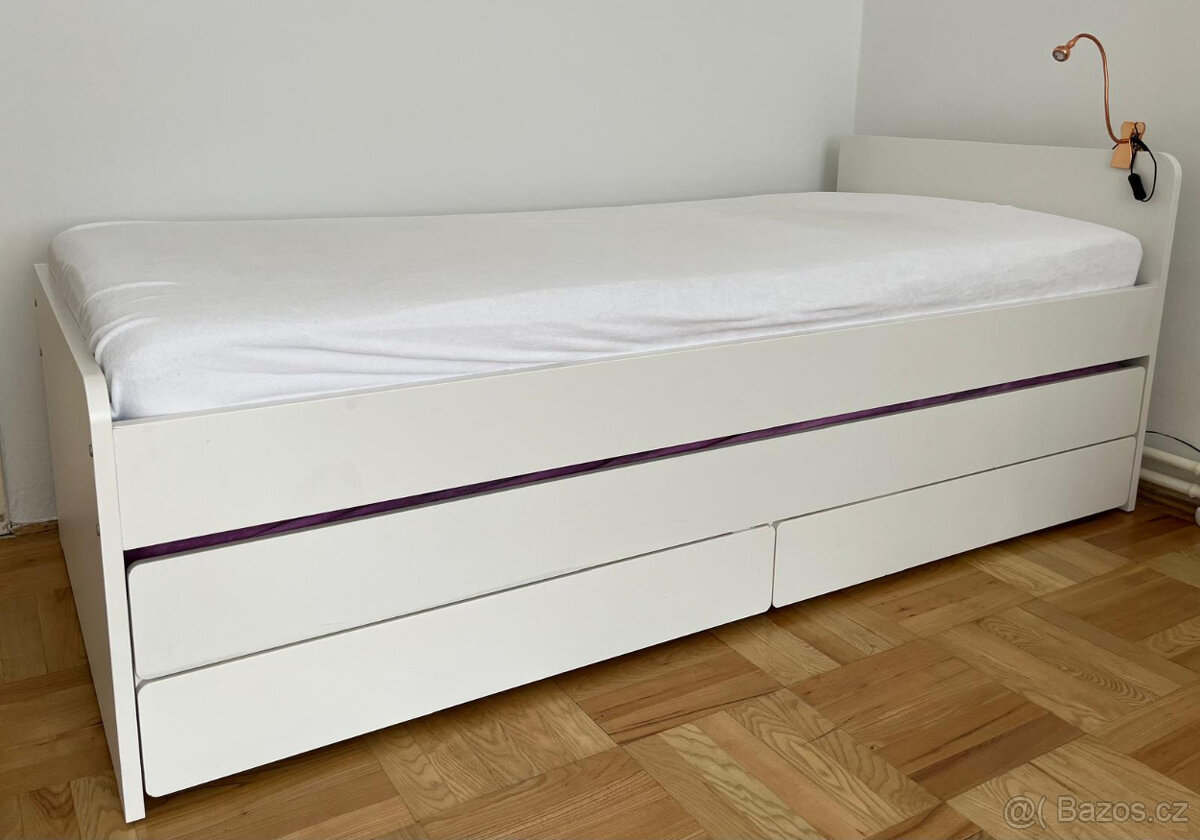 Rozkladaci postel Ikea Släkt + matrace