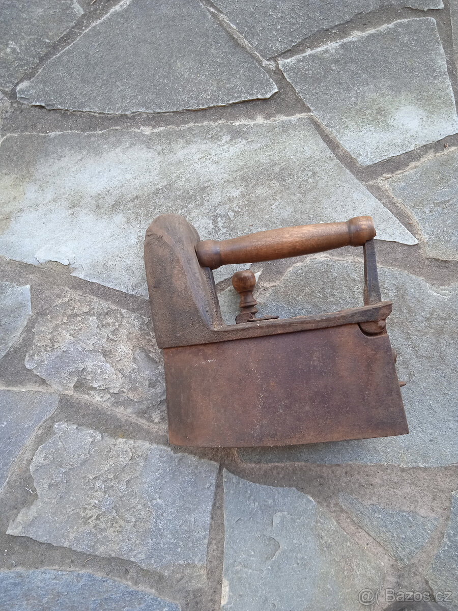 komínová žehlička