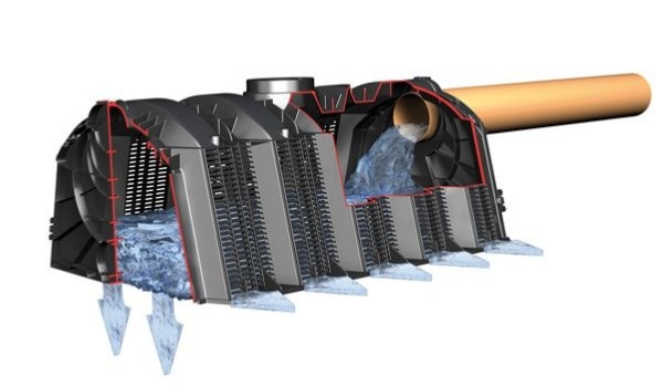 Vsakovací tunel SICKER TUNNEL 300 na děšťovku