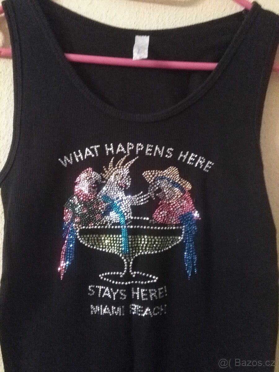 Dámská tílka zánovní, dovoz