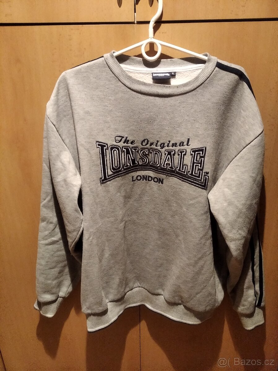 Lonsdale trika a mikiny XL