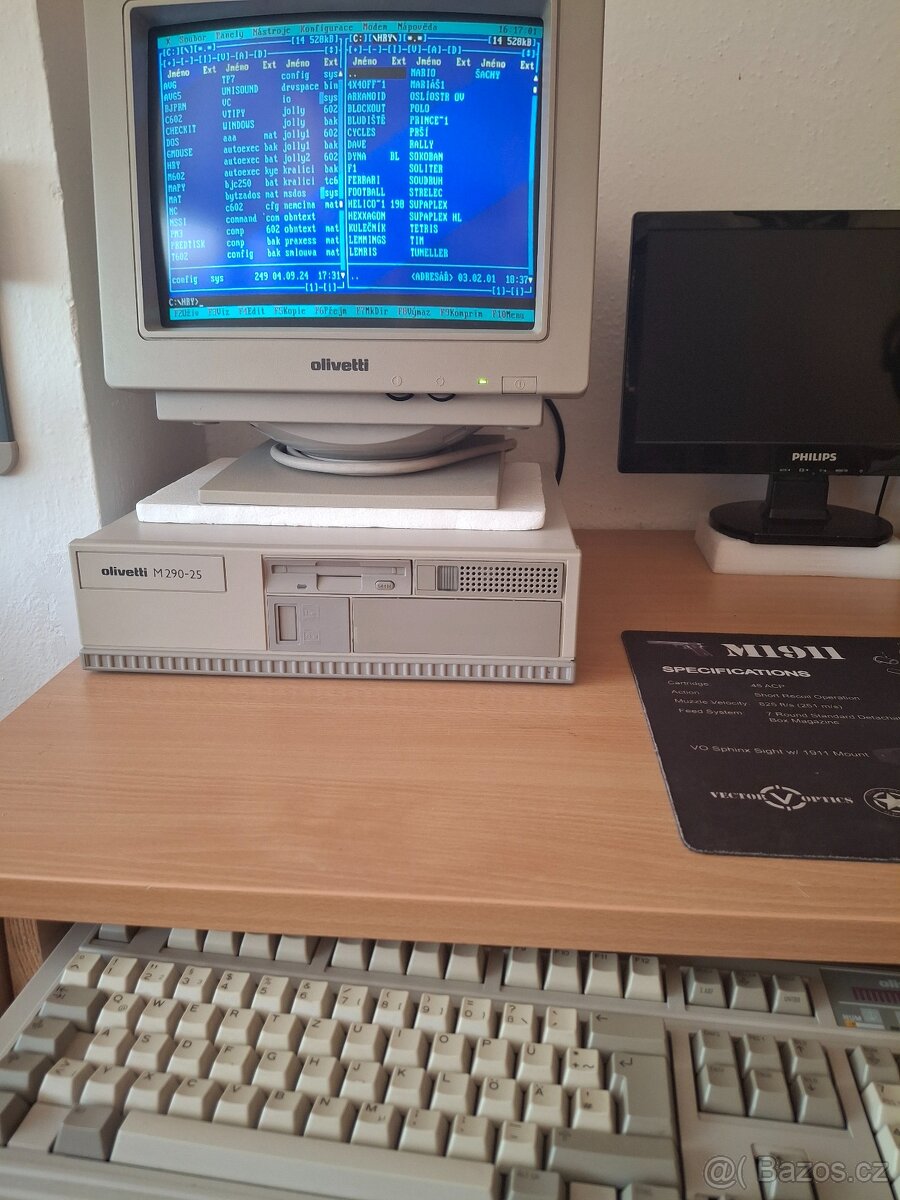 Retro PC Olivetti M290-25, 286/20Mhz